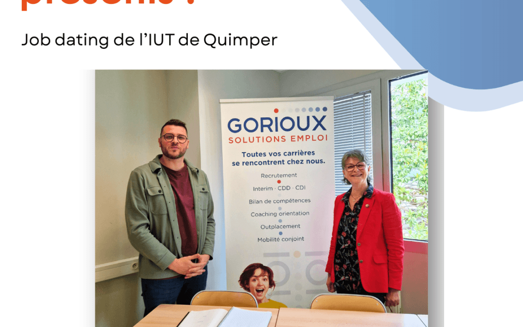 Gorioux Solutions Emploi à la rencontre des étudiants de l’IUT de Quimper