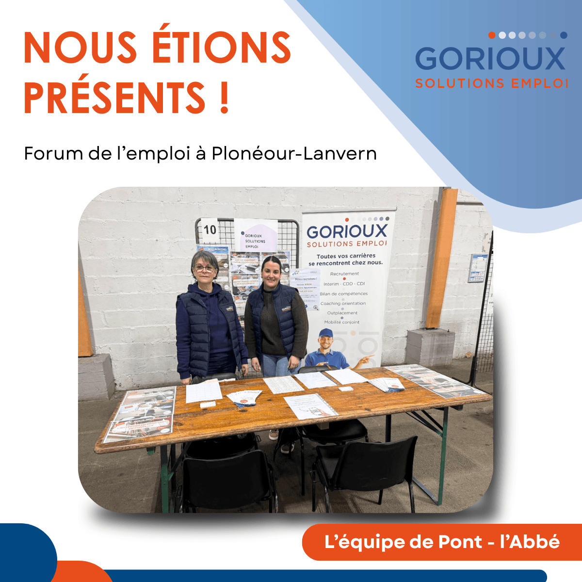 Gorioux Solutions Emploi PONT-L’ABBE Gorioux Solutions Emploi PONT-L'ABBE