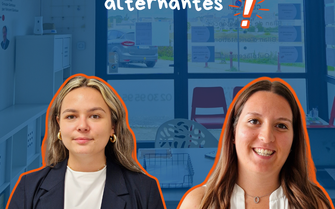 Bienvenue à Wyona et Lalie, nos deux nouvelles alternantes